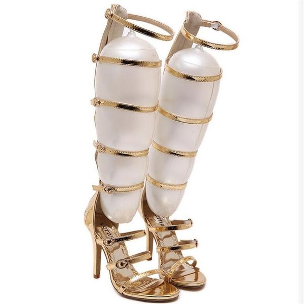 bayuxshuo rome women knee cool boots buckle high heels clubwear party stiletto shoes gladiator sandals woman mx200407, Black
bayuxshuo rome women knee cool boots buckle high heels clubwear party stiletto shoes gladiator sandals woman mx200407, Black