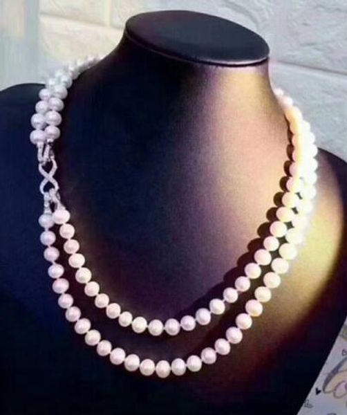 envÃo gratis >>>> noble de 9-10mm agua dulce collar de perlas blancas, Silver
envÃo gratis >>>> noble de 9-10mm agua dulce collar de perlas blancas, Silver