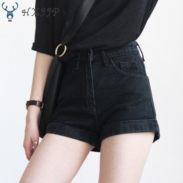 hxjjp vintage high waist crimping denim shorts women 2019 korean style casual shorts jeans summer short pants women, Blue
hxjjp vintage high waist crimping denim shorts women 2019 korean style casual shorts jeans summer short pants women, Blue