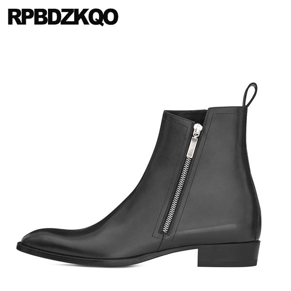 suede short zipper faux fur embellished shoes mens winter boots warm handmade plus size pointed toe genuine leather booties male, Black
suede short zipper faux fur embellished shoes mens winter boots warm handmade plus size pointed toe genuine leather booties male, Black