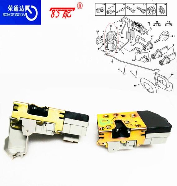 new door lock central door lock actuator low configuration block for 206/207/307 for c2 
new door lock central door lock actuator low configuration block for 206/207/307 for c2