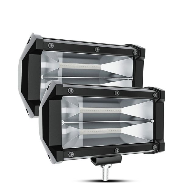 winsun 1pcs cob led 72w led work light bar headlight driving 4x4 offroad boat truck cars led beam 9v 30v work lights