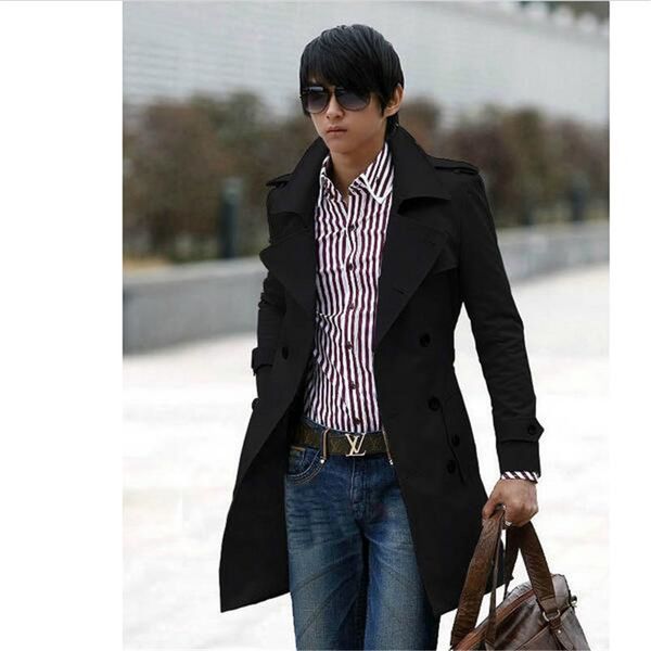 new men's stylish double breasted long trench coat men overcoat winter long jacket for men plus size ~xxxl ing, Tan;black
new men's stylish double breasted long trench coat men overcoat winter long jacket for men plus size ~xxxl ing, Tan;black