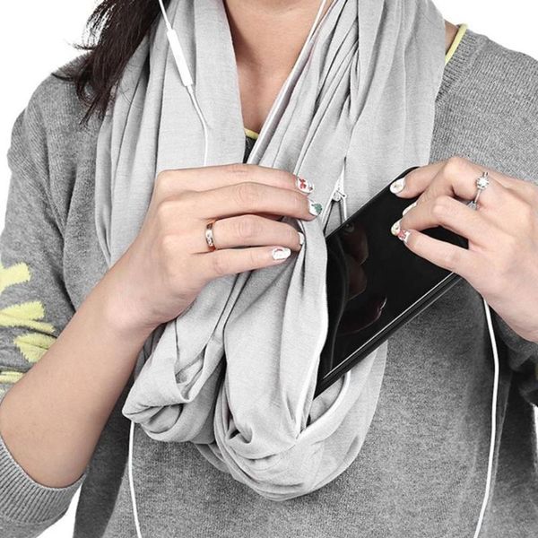 2019 casual soft zipper pocket loop scarf women fashion autumn winter warm solid color o ring shaped scarves ladies scarves, Blue;gray
2019 casual soft zipper pocket loop scarf women fashion autumn winter warm solid color o ring shaped scarves ladies scarves, Blue;gray