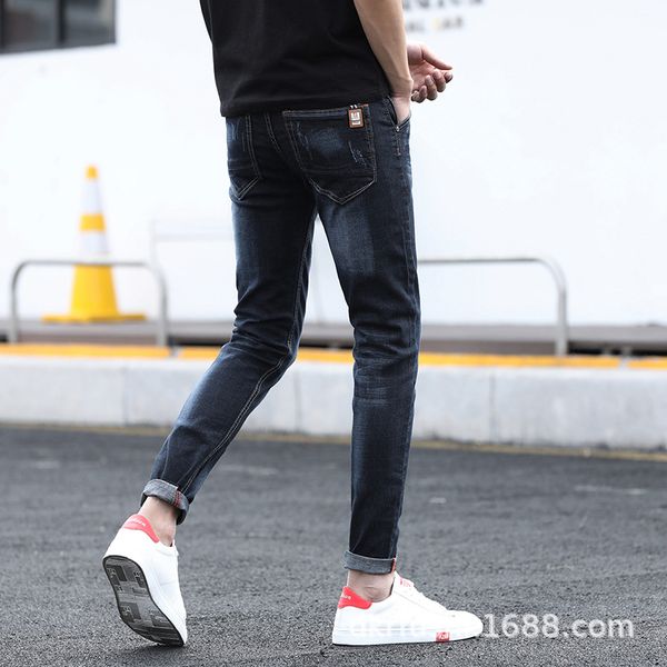 casual pants men's trousers new style elasticity jeans men autumn slim fit elasticity skinny pants men's business trousers, Blue
casual pants men's trousers new style elasticity jeans men autumn slim fit elasticity skinny pants men's business trousers, Blue