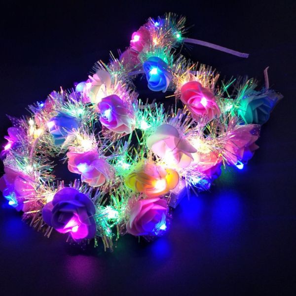 hair accessories led light floral headbands glowing hair band for party wedding favor girl decorative flowers party favor t2c5052
hair accessories led light floral headbands glowing hair band for party wedding favor girl decorative flowers party favor t2c5052
