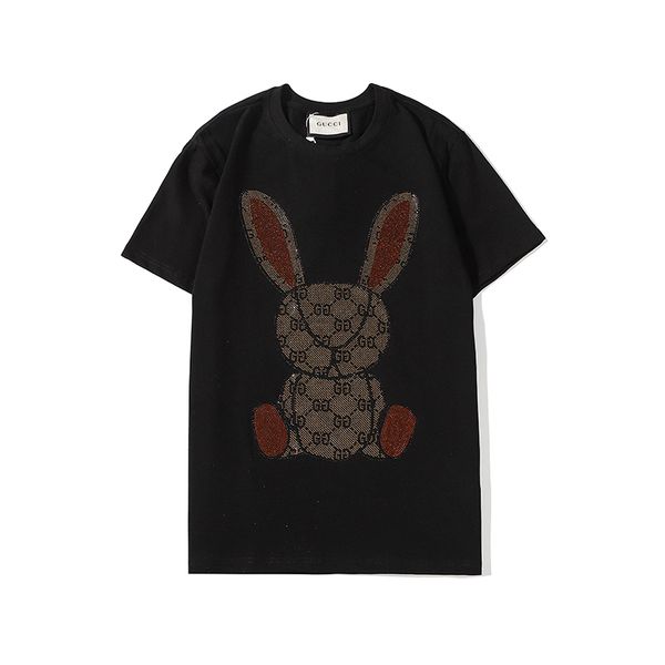 20ss new arrival design t-shirt brand women mens luxury short sleeve shirts brand tees beads rabbit pullover mens casual tshirt g5 b105289l, White
20ss new arrival design t-shirt brand women mens luxury short sleeve shirts brand tees beads rabbit pullover mens casual tshirt g5 b105289l, White
