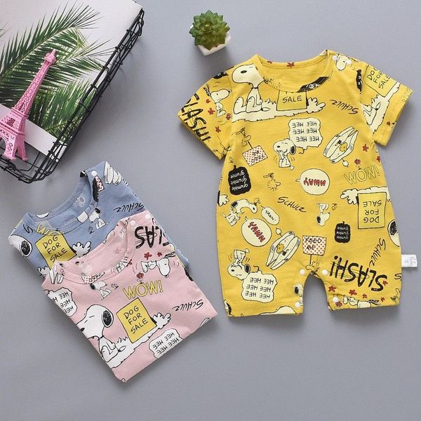 baby boys clothes summer baby rompers cute cartoon kids clothes, Blue
baby boys clothes summer baby rompers cute cartoon kids clothes, Blue