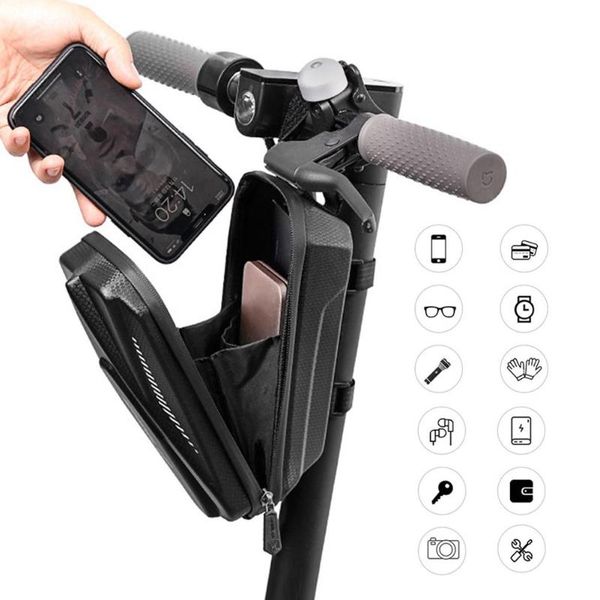 waterproof scooter front hanging bag electric scooter bicycle eva hard shell storage bag suspension for car charger tool
waterproof scooter front hanging bag electric scooter bicycle eva hard shell storage bag suspension for car charger tool