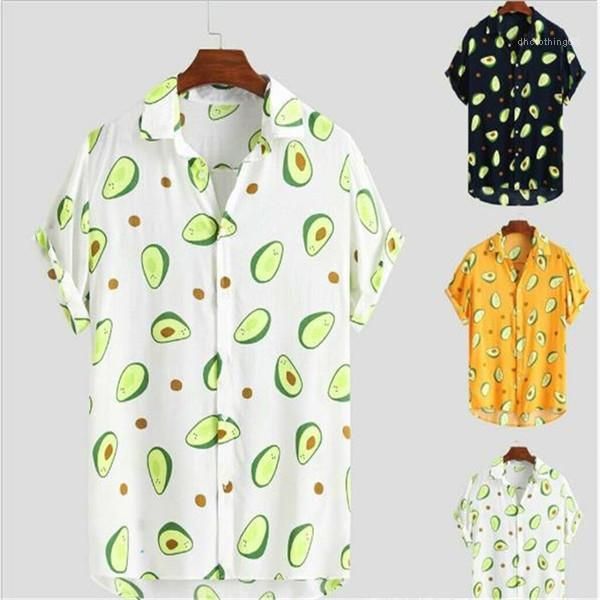 designer clothes short sleeve fruits print lapel neck mens beach shirts male clothing mens 2020 luxury, White;black
designer clothes short sleeve fruits print lapel neck mens beach shirts male clothing mens 2020 luxury, White;black