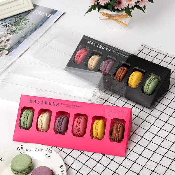 6 cavities macaron packaging box cake boxes home made macaron boxes retail paper packaging inner paper box outside party gift 23*9.8cm
6 cavities macaron packaging box cake boxes home made macaron boxes retail paper packaging inner paper box outside party gift 23*9.8cm