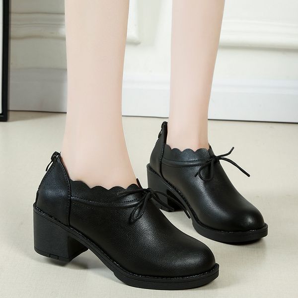 2020 women pumps ladies thick high heel shoes women ankle platform heeled pumps brand female stylish heels footwears u14-94, Black
2020 women pumps ladies thick high heel shoes women ankle platform heeled pumps brand female stylish heels footwears u14-94, Black