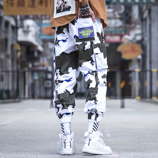 man men's casual fashion pockets side style jogger sweatpants loose 2019 high street camouflage pants duxib, Black
man men's casual fashion pockets side style jogger sweatpants loose 2019 high street camouflage pants duxib, Black
