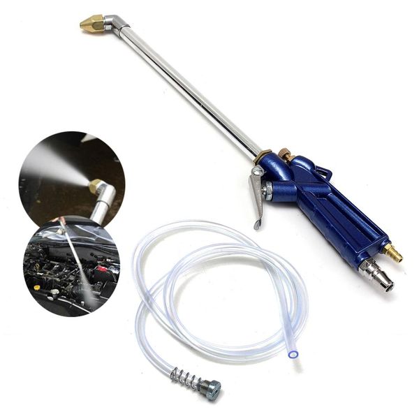 

new 400mm engine oil cleaning tool auto automatic cleaning sprinkler pneumatic tool 100cm hose mechanical parts alloy engine c