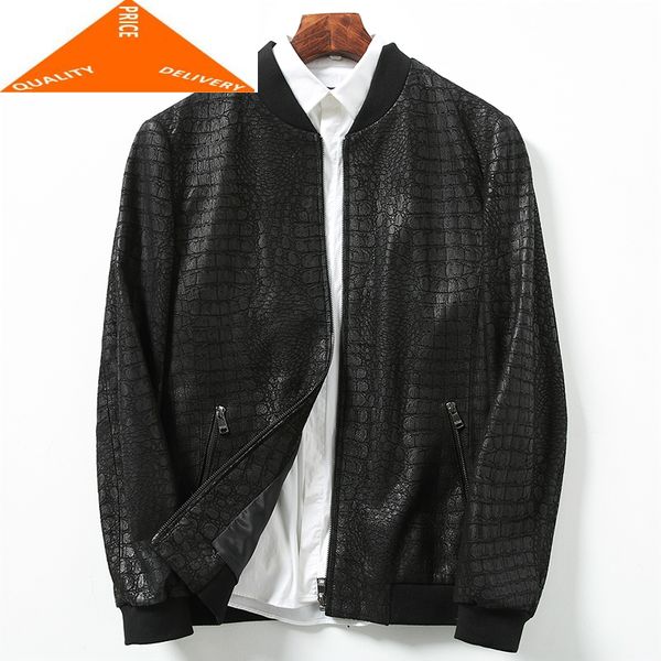 натуральная кожа весна куртка real овчины крокодил pattern короткие outwear роскошные пальто мужчины дери ceket lwl9488, Black
натуральная кожа весна куртка real овчины крокодил pattern короткие outwear роскошные пальто мужчины дери ceket lwl9488, Black