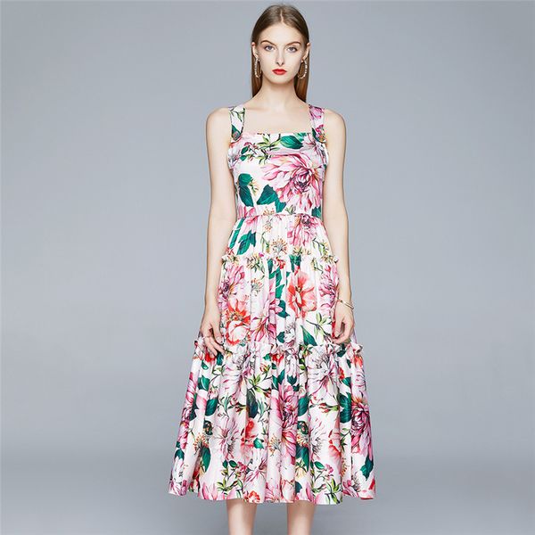 casual dresses runway dress women floral print long midi spaghetti strap ruffles summer beach plus size petal buttons elegant b126, Black;gray
casual dresses runway dress women floral print long midi spaghetti strap ruffles summer beach plus size petal buttons elegant b126, Black;gray