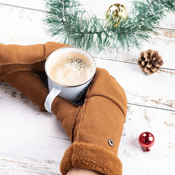outdoor winter camping hiking skiing gloves thicken ultralight fur warm cover gloves flip winter sports over half finger, Black
outdoor winter camping hiking skiing gloves thicken ultralight fur warm cover gloves flip winter sports over half finger, Black