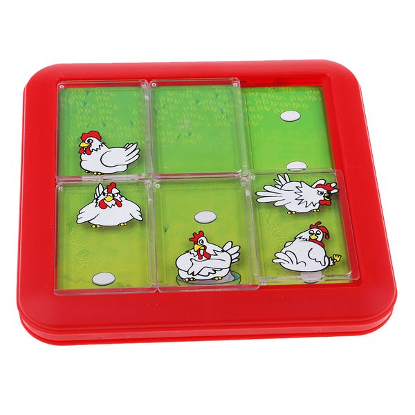 hen looking egg board game 48 levels toy, chicken growing up puzzle, kids educational toy 
hen looking egg board game 48 levels toy, chicken growing up puzzle, kids educational toy