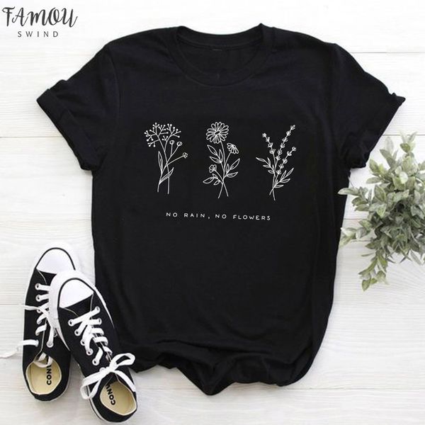 summer no rain no flowers t shirt fashion casual polyester ladies yellow clothes bees flowers tee short sleeve no rain slogan grunge, White
summer no rain no flowers t shirt fashion casual polyester ladies yellow clothes bees flowers tee short sleeve no rain slogan grunge, White