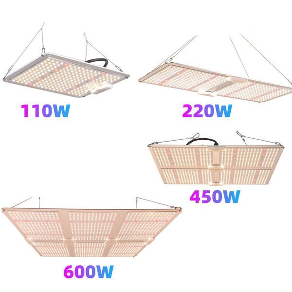 quantum growing light 450w 600w 1000w led grow light, with samsung chips & dimmable mean well driver, full spectrum 3000k 5000k 660nm 760nm