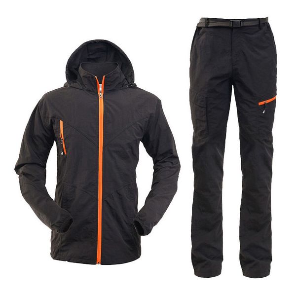 fishing clothing set outdoor wind waterproof multifunctional mountaineering jackets men's hiking jacket camping jacket, Blue;black
fishing clothing set outdoor wind waterproof multifunctional mountaineering jackets men's hiking jacket camping jacket, Blue;black