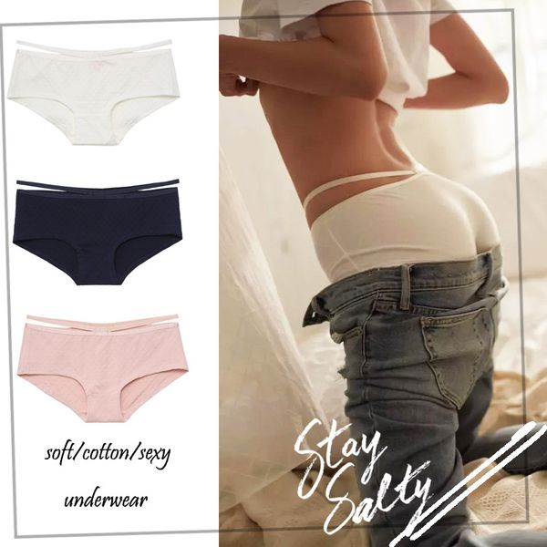 women's panties sp&city classic cotton seamless women underwear soft breathable strap design sanitary briefs female lingerie, Black;pink
women's panties sp&city classic cotton seamless women underwear soft breathable strap design sanitary briefs female lingerie, Black;pink
