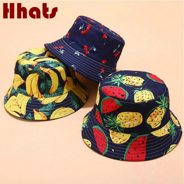 fashion printed fruit reversible bucket hat for women cotton two side wear floral fishing cap summer female beach sun panama
fashion printed fruit reversible bucket hat for women cotton two side wear floral fishing cap summer female beach sun panama