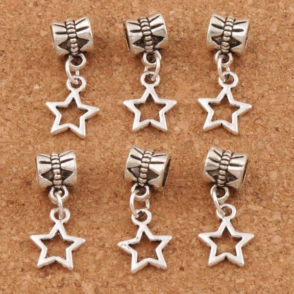 antique silver 9.8x22.5mm small hollow star big hole beads charms pendants 100pcs/lot diy fit bracelet necklace jewelry accessories material, Bronze;silver
antique silver 9.8x22.5mm small hollow star big hole beads charms pendants 100pcs/lot diy fit bracelet necklace jewelry accessories material, Bronze;silver