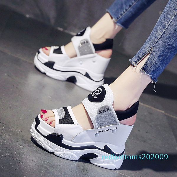 2020 лето женщины коренастый сандалии моды open toe клиньев casual высокие каблуки платформы 11.5cm высота увеличение женская обувь r09, Black
2020 лето женщины коренастый сандалии моды open toe клиньев casual высокие каблуки платформы 11.5cm высота увеличение женская обувь r09, Black