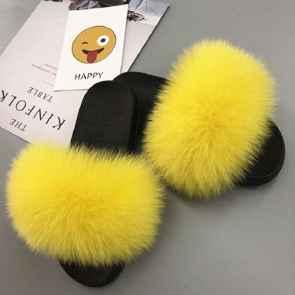 new style fox hair female cool slipper household european and american fashion anti-slip fur casual shoe one word drag, Black
new style fox hair female cool slipper household european and american fashion anti-slip fur casual shoe one word drag, Black