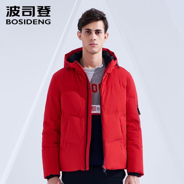 bosideng men's short down jacket hooded sports casual down coat waterproof solid color thicken outerwear b80142567ds, Black
bosideng men's short down jacket hooded sports casual down coat waterproof solid color thicken outerwear b80142567ds, Black