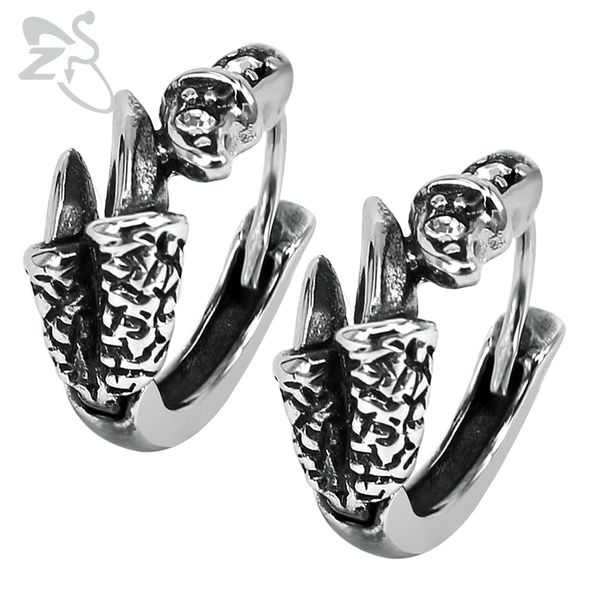 zs punk малый обруч серьги череп крест из нержавеющей стали ювелирные изделия для мужчин hip hop circle хрящ серьга байкер jewellry 1 пара, Golden;silver 
zs punk малый обруч серьги череп крест из нержавеющей стали ювелирные изделия для мужчин hip hop circle хрящ серьга байкер jewellry 1 пара, Golden;silver