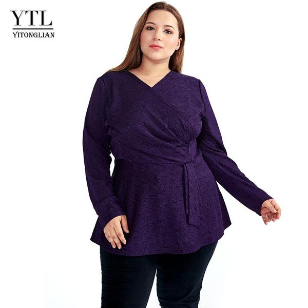 tl plus size womens and blouses winter long sleeve blouse elegant wrap jacquard casual shirt xxl 4xl 6xl 7xl 8xl h145, White
tl plus size womens and blouses winter long sleeve blouse elegant wrap jacquard casual shirt xxl 4xl 6xl 7xl 8xl h145, White
