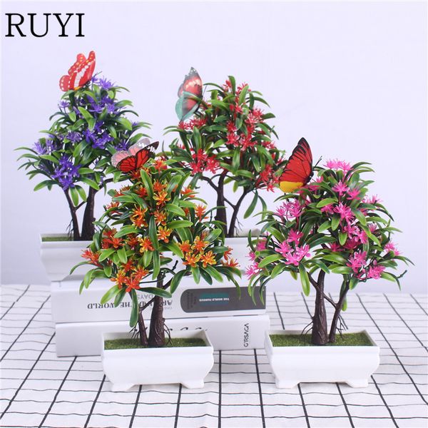 2018 new artificial flowers + vase bonsai of luo hanhua fake plant for wedding home party l decoration 1 set
2018 new artificial flowers + vase bonsai of luo hanhua fake plant for wedding home party l decoration 1 set