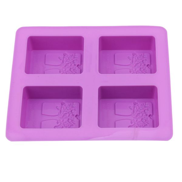 tree shaped purple rectangle silicone mold 4 hole soap mold arts and crafts chocolate cake molding hand making tools wh0146
tree shaped purple rectangle silicone mold 4 hole soap mold arts and crafts chocolate cake molding hand making tools wh0146