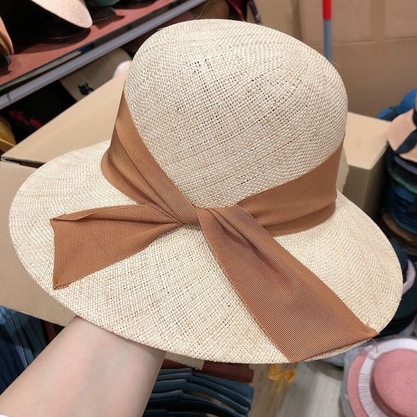 japanese high-end sunscreen straw ~ gentle bowknot straw basin women's big eaves sun hat sunscreen hat, Blue;gray
japanese high-end sunscreen straw ~ gentle bowknot straw basin women's big eaves sun hat sunscreen hat, Blue;gray