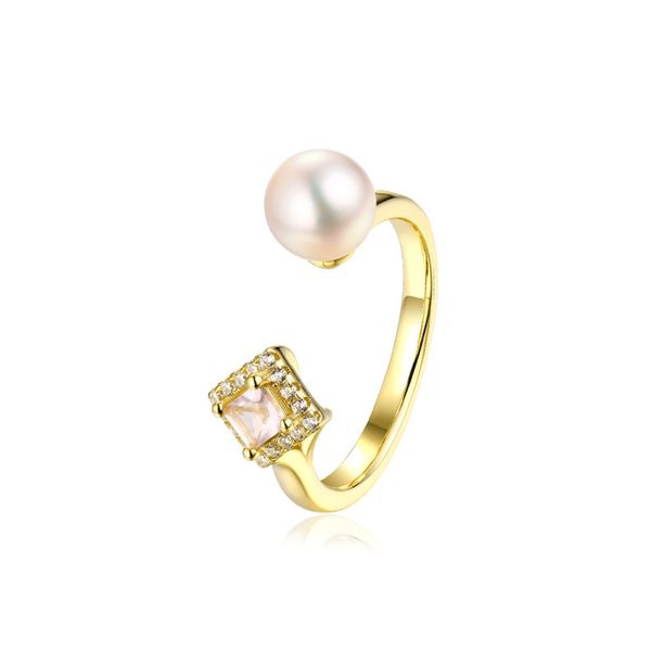 ajustable size 925 sterling silver tourmaline/rose quartz and pearl geometric rings elegant style for women as the gift, Golden;silver
ajustable size 925 sterling silver tourmaline/rose quartz and pearl geometric rings elegant style for women as the gift, Golden;silver
