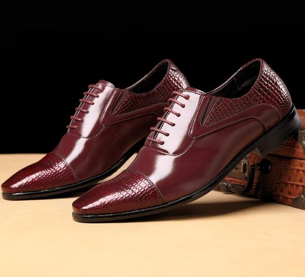 men shoes oxfords men genuine leather dress shoes business formal shoes men plus size wedding party, Black
men shoes oxfords men genuine leather dress shoes business formal shoes men plus size wedding party, Black