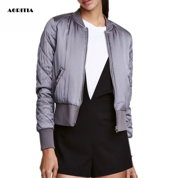 2018 spring winter women bomber jacket flight jacket baseball jackets chaquetas mujer jaqueta feminina coat women, Black;brown
2018 spring winter women bomber jacket flight jacket baseball jackets chaquetas mujer jaqueta feminina coat women, Black;brown