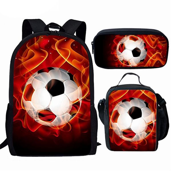 noisydesigns boys girls orthopedic schoolbag 3d fire football school bags soccer printing kids student backpack mochila escolar
noisydesigns boys girls orthopedic schoolbag 3d fire football school bags soccer printing kids student backpack mochila escolar