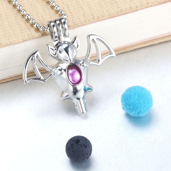 6pcs bright silver flying bat pearl cage pendant oyster pearl aroma diffuser necklace pendant locket wholesale jewelry gifts
6pcs bright silver flying bat pearl cage pendant oyster pearl aroma diffuser necklace pendant locket wholesale jewelry gifts