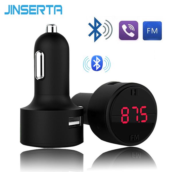 jinserta 2018 bluetooth fm transmitter handscar kit fm radio mp3 player u disk usb car charger
jinserta 2018 bluetooth fm transmitter handscar kit fm radio mp3 player u disk usb car charger