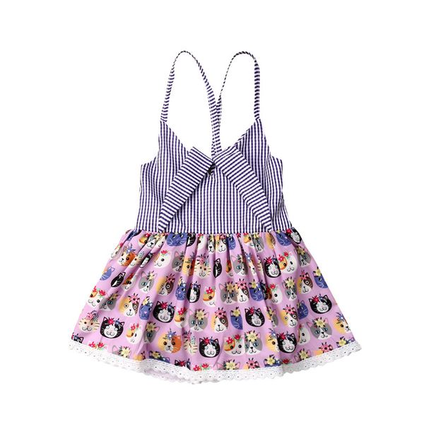 newborn infant toddler kids baby girls clothes dress stripe cat dress party pageant tutu sleeveless summer sundress outfits, Red;yellow
newborn infant toddler kids baby girls clothes dress stripe cat dress party pageant tutu sleeveless summer sundress outfits, Red;yellow