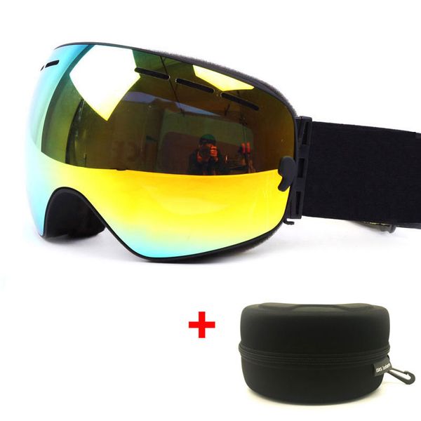 uv400 anti-fog double lens ski goggles big ski mask glasses skiing snow snowboard eyewear mirror coating goggles case for men
uv400 anti-fog double lens ski goggles big ski mask glasses skiing snow snowboard eyewear mirror coating goggles case for men