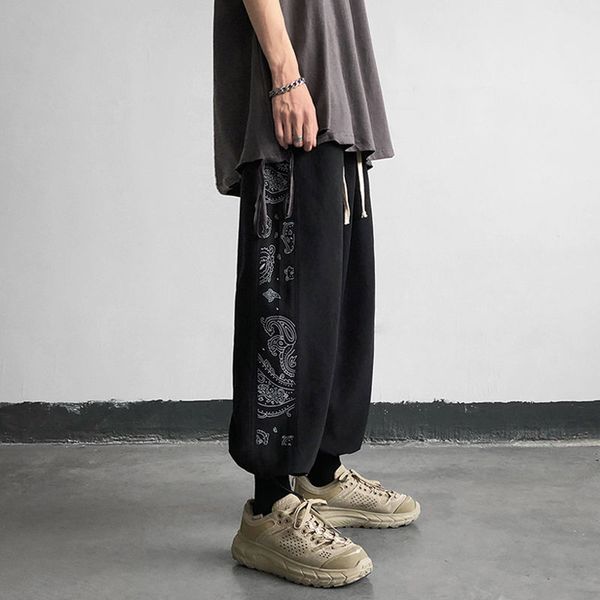 2020 summer fashion casual printed trousers men's loose ankle-length pantalones lantern harem pants plus size m-2xl, Black
2020 summer fashion casual printed trousers men's loose ankle-length pantalones lantern harem pants plus size m-2xl, Black