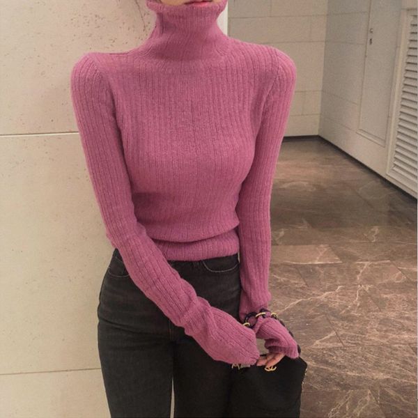 gruiiceen slim knitting turtleneck sweater women fashion long sleeve sweater pullovers for fall winter gy2019243, White;black
gruiiceen slim knitting turtleneck sweater women fashion long sleeve sweater pullovers for fall winter gy2019243, White;black