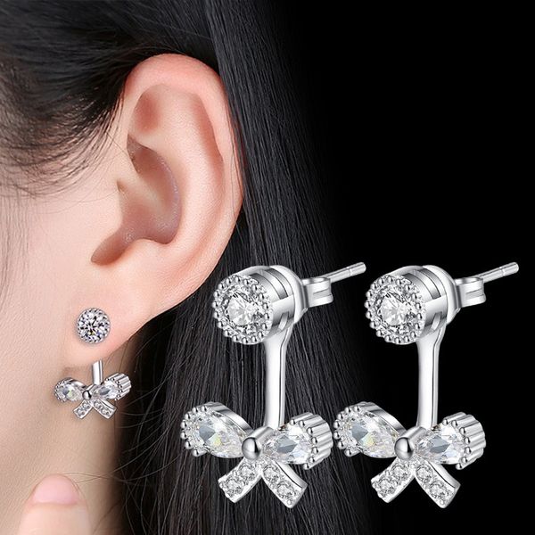 exquisite sweet bowknot zircon stud earrings for women earring earings jewelry earing brincos brinco oorbellen pendientes gift, Golden;silver
exquisite sweet bowknot zircon stud earrings for women earring earings jewelry earing brincos brinco oorbellen pendientes gift, Golden;silver