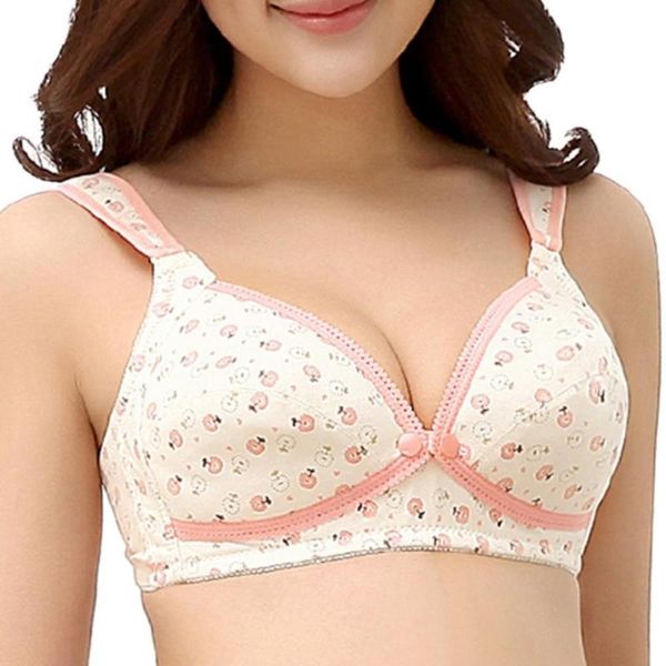 cotton front buckle without steel ring nursing bra lace stitching printing underwear brallete lingerie brassier, Red;black
cotton front buckle without steel ring nursing bra lace stitching printing underwear brallete lingerie brassier, Red;black