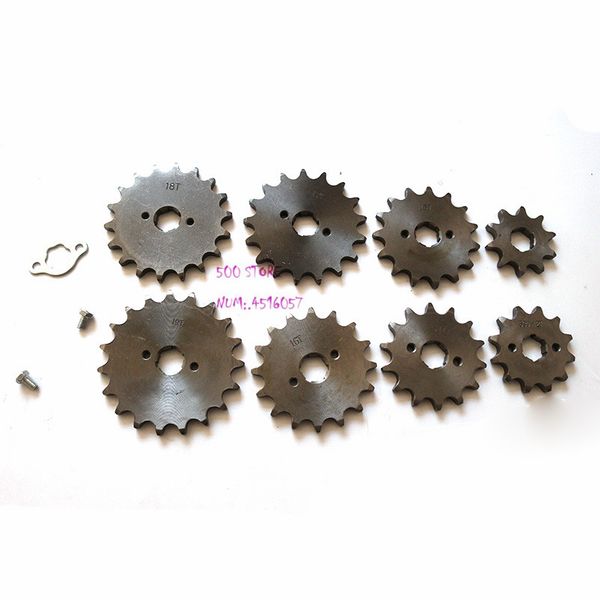 520 16t 17t 18t 19t 20t tooth front engine sprocket universal accessories fit pit bike atv motorcycle part
520 16t 17t 18t 19t 20t tooth front engine sprocket universal accessories fit pit bike atv motorcycle part