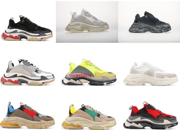 with mens and womens casual shoes triple s silver suede white yellow green brand designer trainers 35-45
with mens and womens casual shoes triple s silver suede white yellow green brand designer trainers 35-45